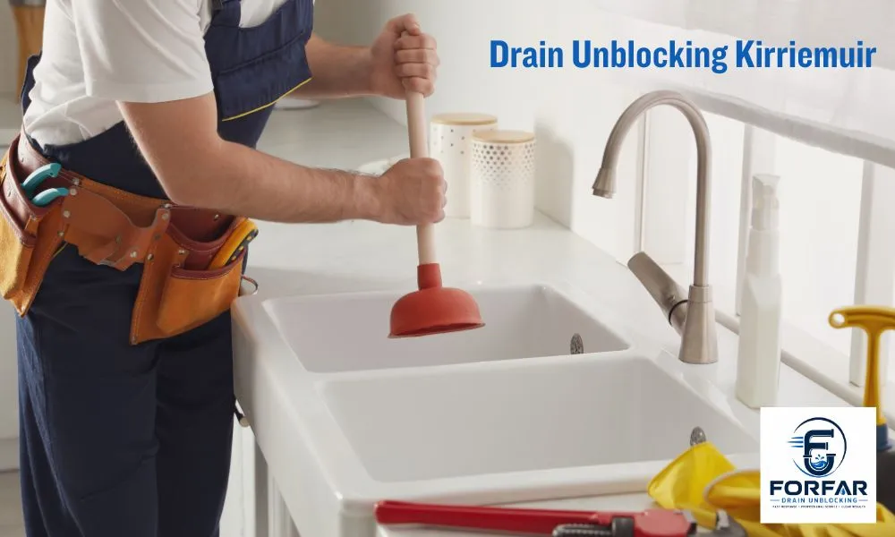 Fast reliable drain unblocking Brechin — professional drainage engineer clearing severely blocked drains at Brechin property with specialist jetting equipment